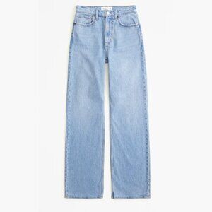 Abercrombie 90s Relaxed Jeans | High Rise, Lightwash